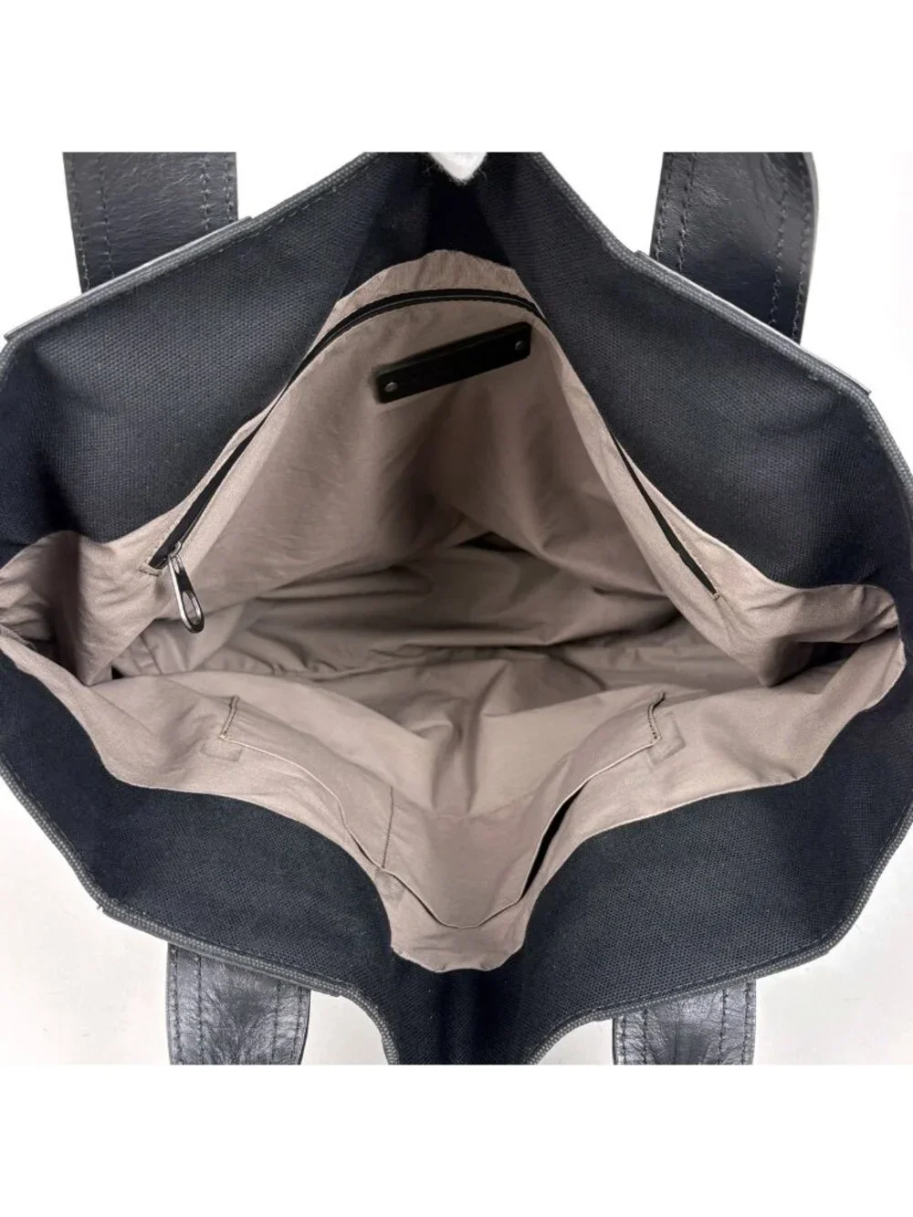Bottega Veneta Tote Bag Intrecciato Canvas Black